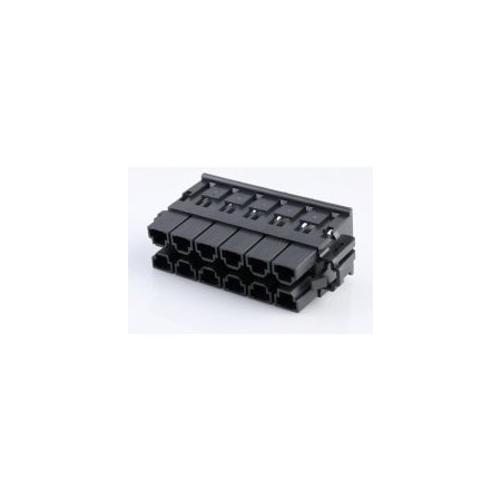 Molex MINI. SR. D/R RECEP. 12 C 439141104 43914-1104